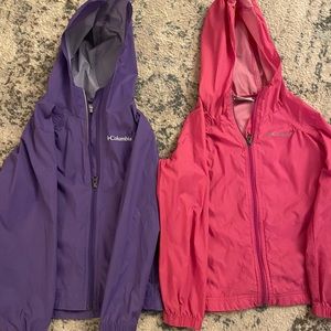 2 Columbia 6/6x Columbia Switchback II rain coats. Pet/smoke free home.